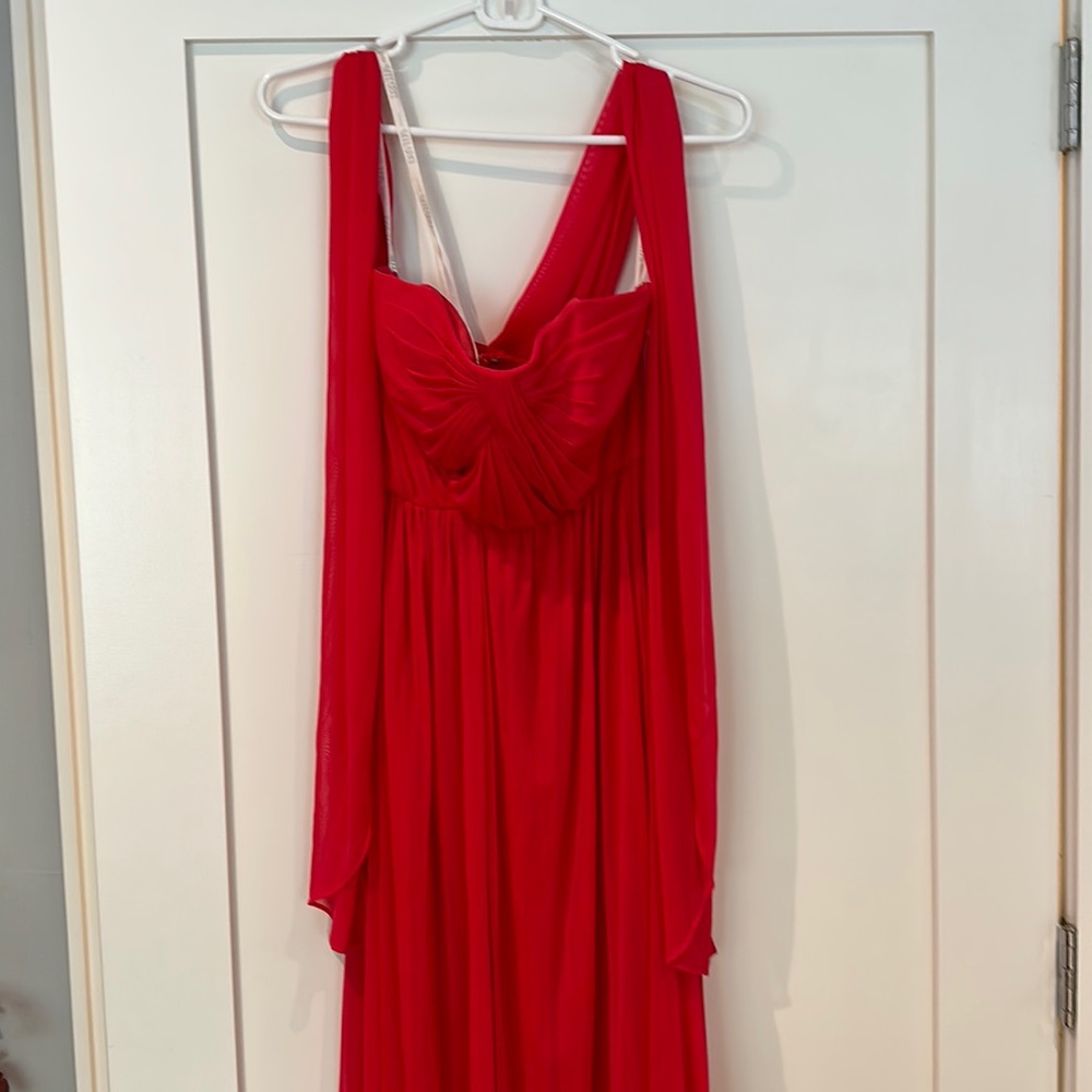 David’s Bridal Versa Convertible Mesh Dress. Full Length.